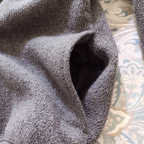 Lands' End Gray Fleece Pullover Sz XL - Picture 6 of 11